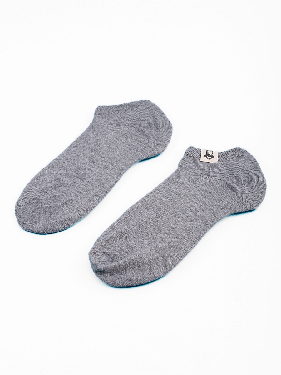 Elastické pánske ponožky  sivé