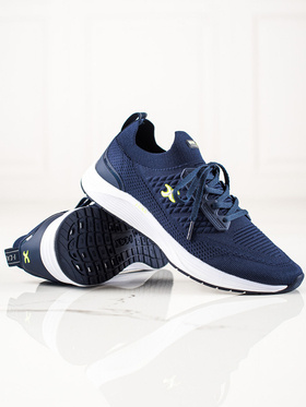 I-CAX modré pánske športové topánky