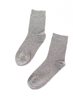 Vysoké pánske ponožky  tmavo šedé
